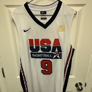Michael Jordan Dream Team USA Olympic Jersey XL